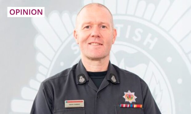 SFRS Assistant Chief Officer David Farries.