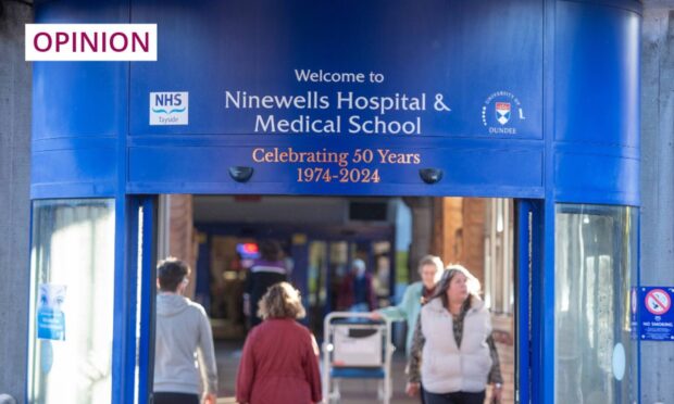 To go with story by Rebecca Baird. RB waiting lists column Picture shows; Ninewells Hospital in Dundee. /RB waiting lists column. na. Supplied by Image: DC Thomson Date; Unknown