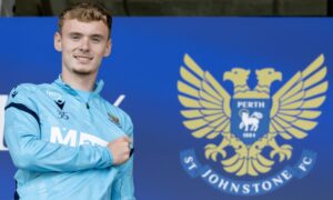 Adam Forrester is unveiled as a St Johnstone player.