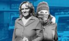 NHS Fife nurse Sandie Peggie and Dr Beth Upton.
