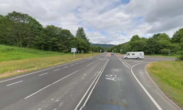 The A9 near Dunkeld. Image: Google Street View