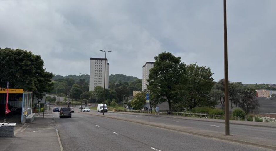 The Liff Road to Ancrum Road section.