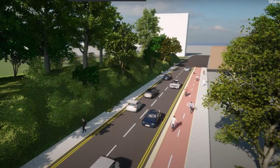 The potential transformation of Lochee Road.