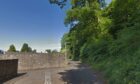 Sunnylaw Road was closed in its entirety more than two years ago after part of a wall collapsed. Image: Google Street View