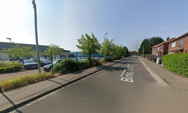 The incident was reported on Birks Terrace, outside Rowantree Primary School. Image: Google Street View