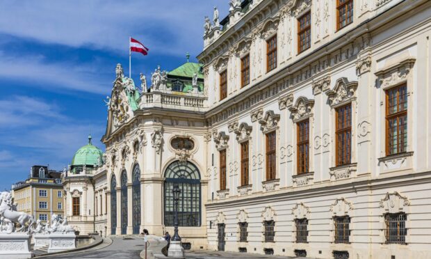 The Palace Belvedere, Vienna, Austria