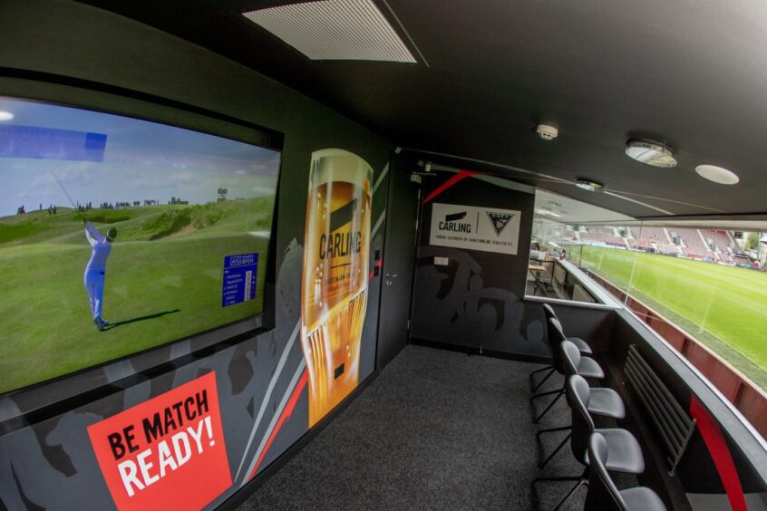 The box boasts a large television showing Sky Sports.
