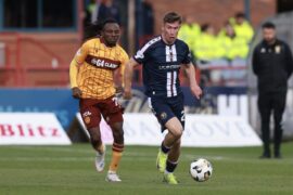 Dundee loan star determined to get on the goal trail in dark blue