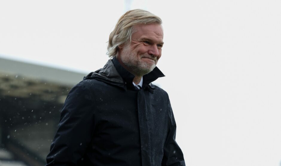 Steven Pressley smiles