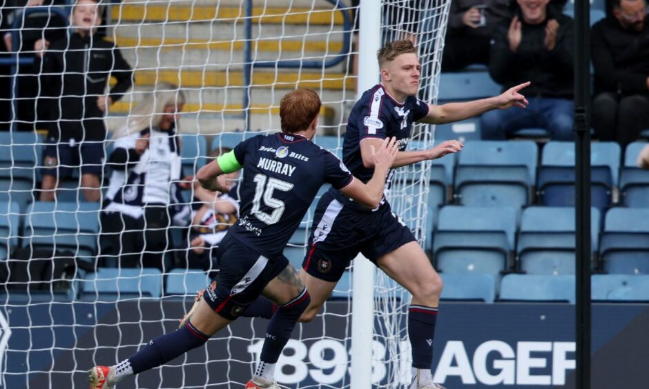 Luke Graham celebrates