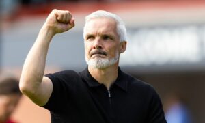 The huge milestone Jim Goodwin toasted during Dundee United’s derby stroll