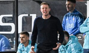 Barry Robson reacts to Fife derby defeat as Raith Rovers seek way out of slump