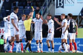 Dundee penalty decision at Falkirk branded ‘astonishing’ by ex-FIFA ref