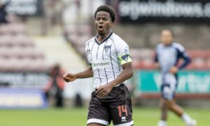 How Alfons Amade reacted to being made Dunfermline Athletic captain