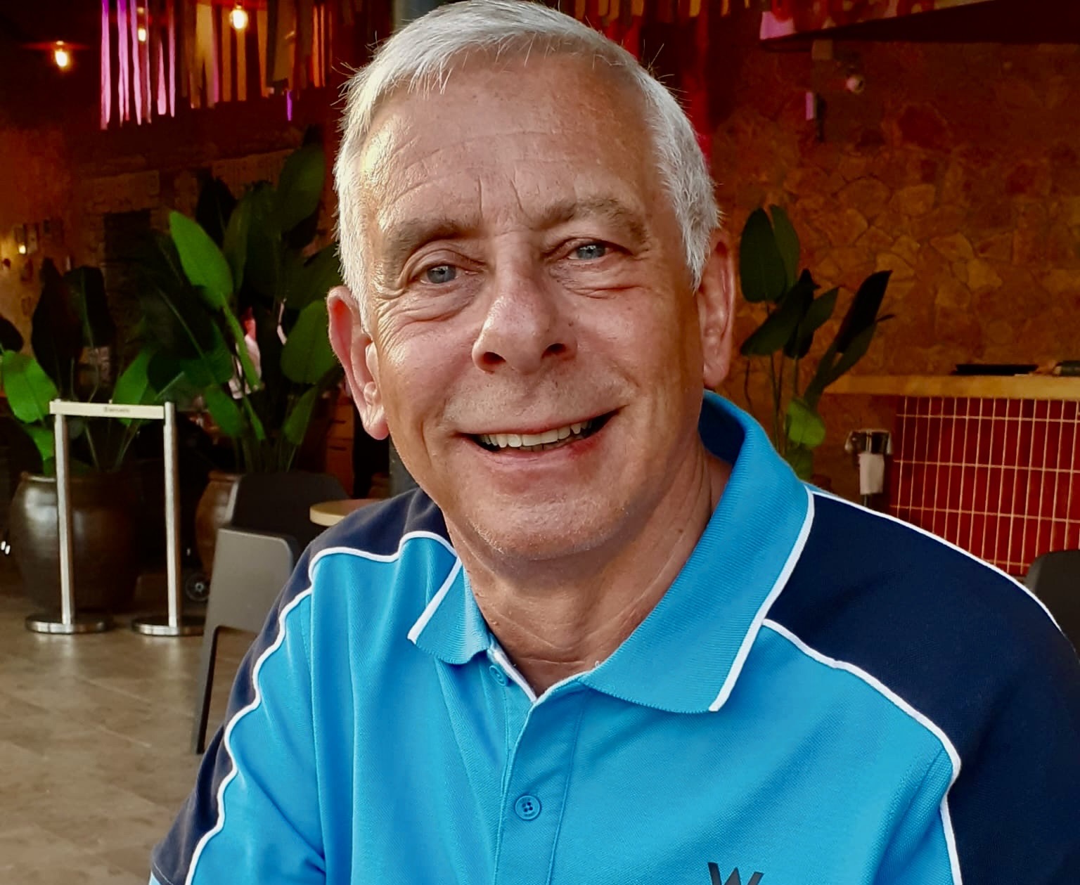 Author Derek Simpson.