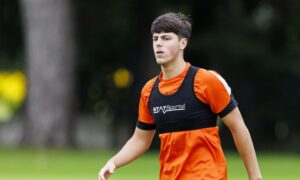 When could Dundee United starlets feature for co-op club Airdrie?