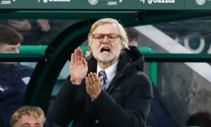 Steven Pressley insists goals will come for struggling Dundee as he reacts to penalty denial in Hibs defeat