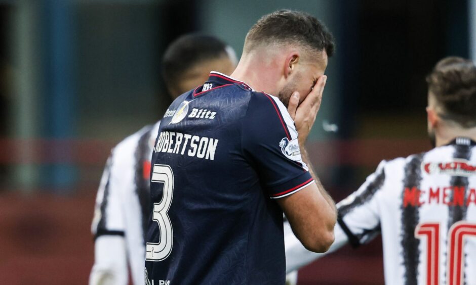New Clark Robertson setback revealed as Dundee injury return delayed