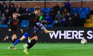 Jim Goodwin ‘not interested in apology’ as Dundee United boss slams ‘one of the softest penalties I’ve ever seen’ in Kilmarnock draw