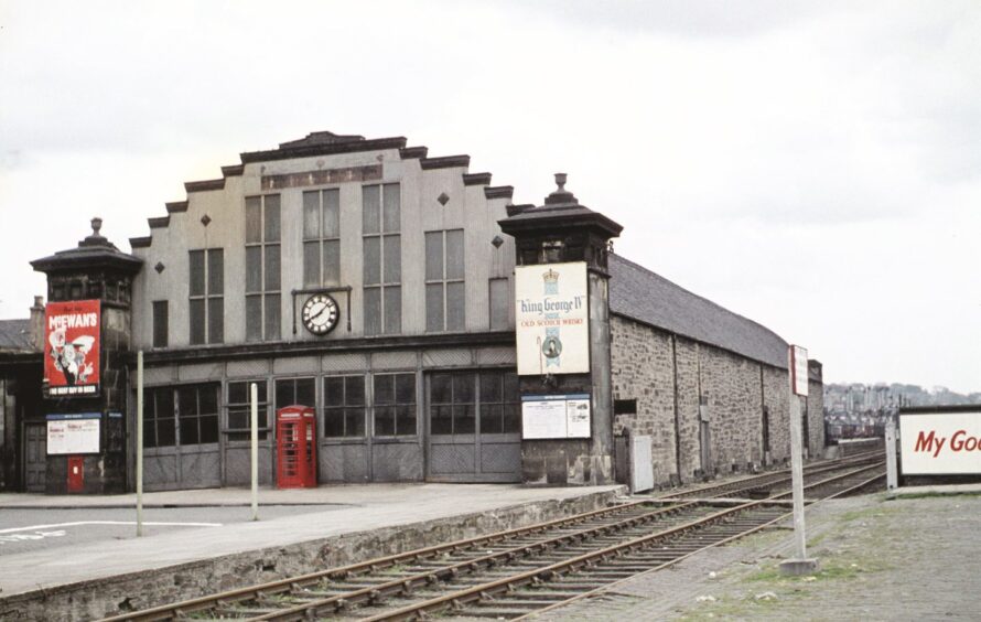 Dundee East Station. 