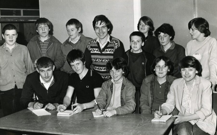Members of Whitfield youth committee. 