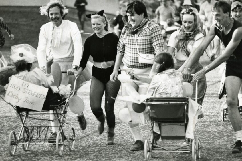 Whitfield Gala fancy dress parade.