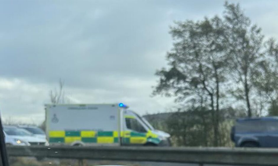 Girl, 11, and driver taken to hospital after crash shut A92 in Fife