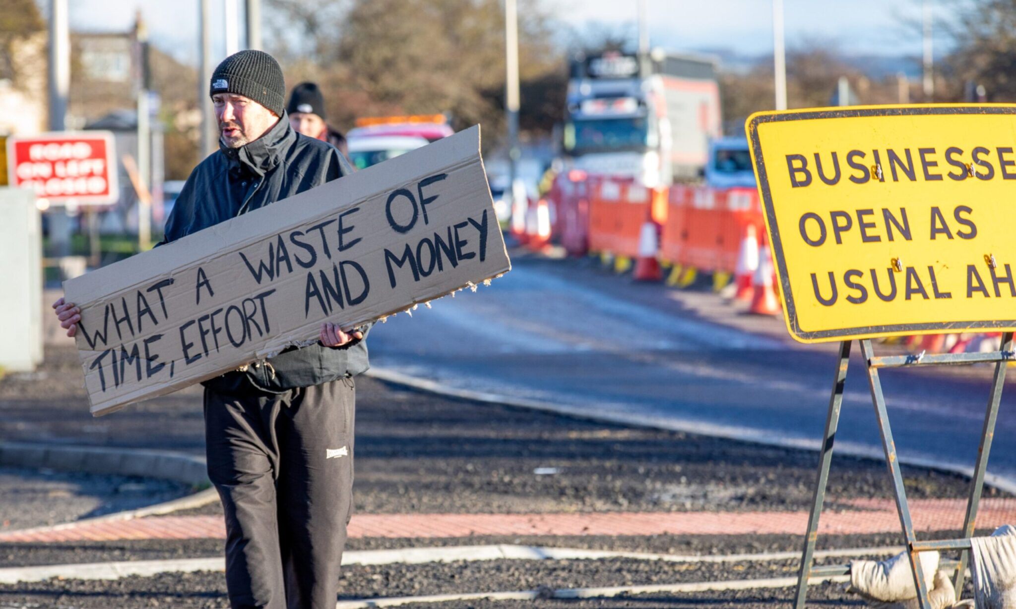 Methil active travel roadworks to restart despite protests