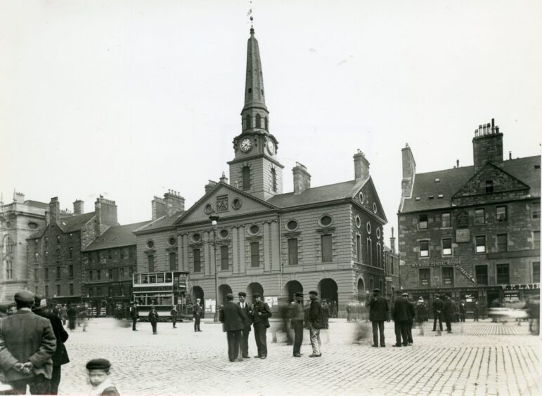 The Town House in Dundee. 