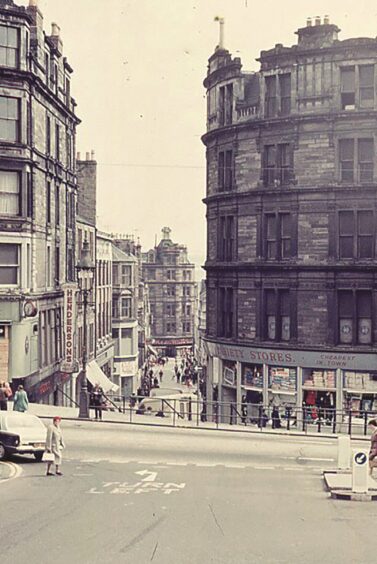 A 1960s shot of the Wellgate in Dundee. 