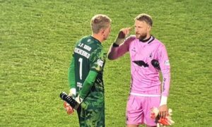 What Scott Bain told Yevhenii Kucherenko as Dundee United stopper finds unlikely ally