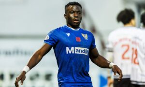 St Johnstone boss assesses chances of Adama Sidibeh playing against Partick Thistle