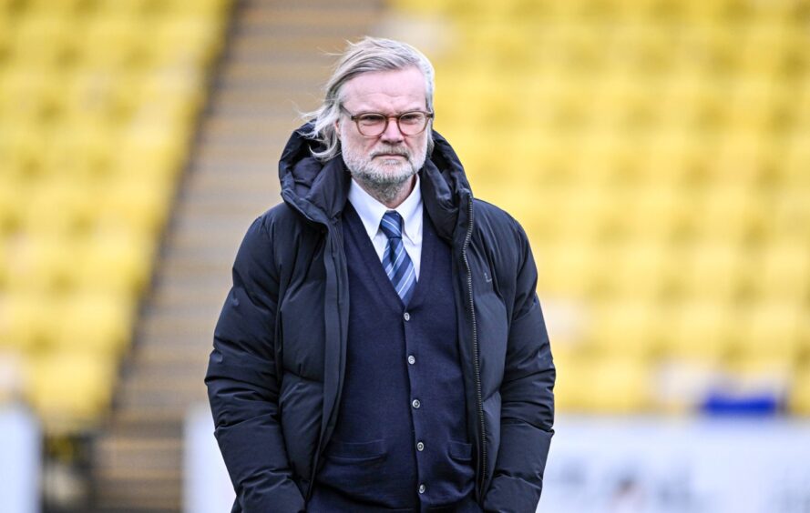 Dundee boss Steven Pressley