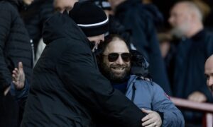 Dunfermline owner James Bord watches on as Pars get ‘wake-up call’ in defeat to Ayr United