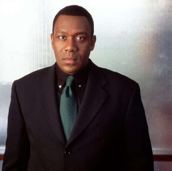 Actor and comic Lenny Henry came to Dundee in 1998.