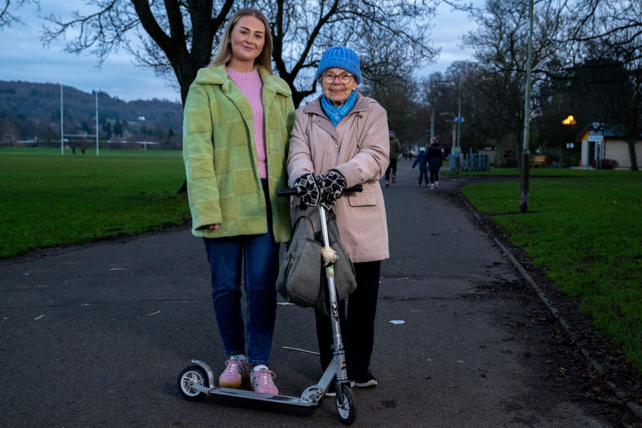 Poppy Whyte Perth scooter gran still zipping through city at 87