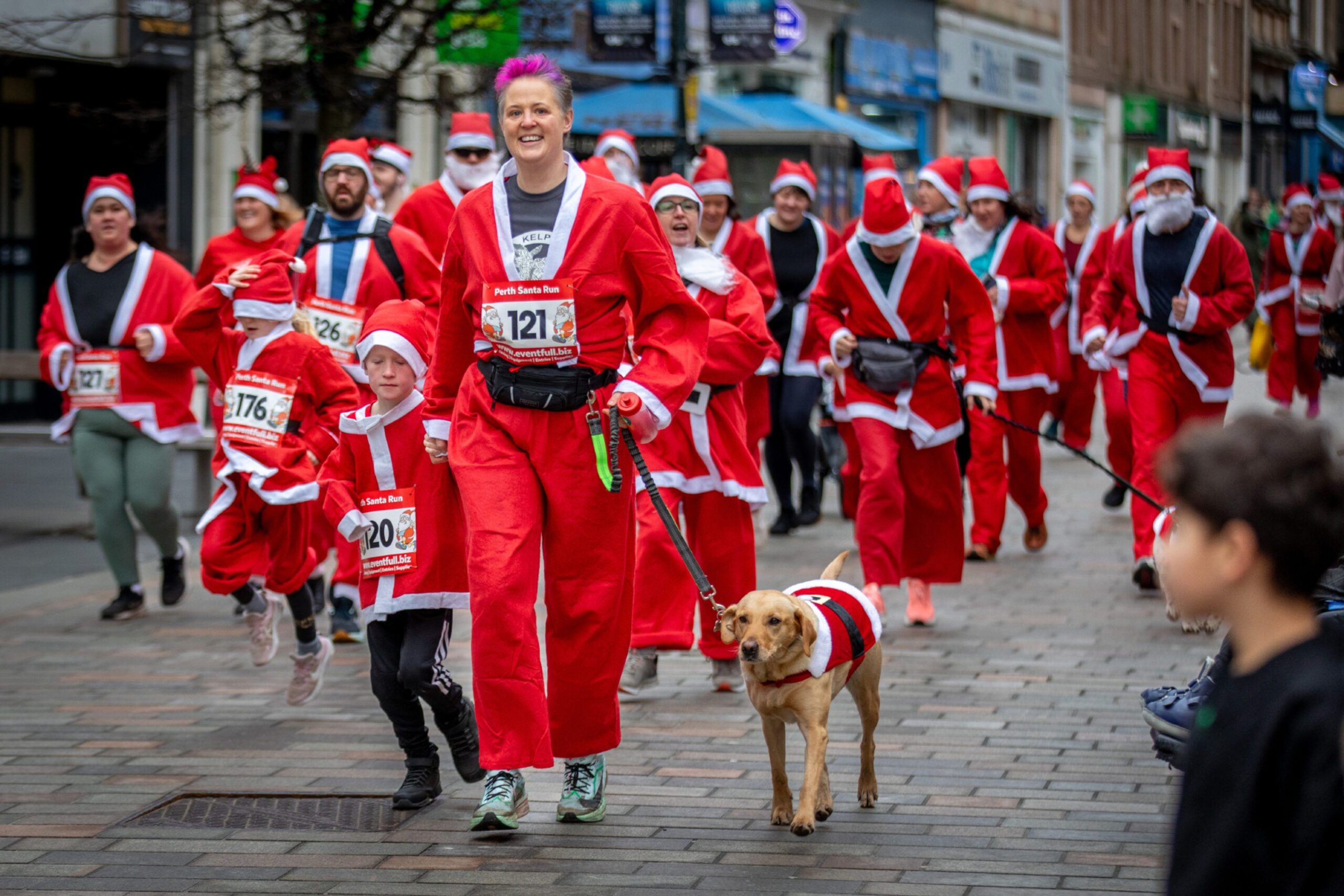 Gallery: Perth Santa Run 5km brings festive fun to city centre