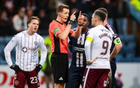 Why did VAR not intervene to disallow Hearts winner against Dundee?