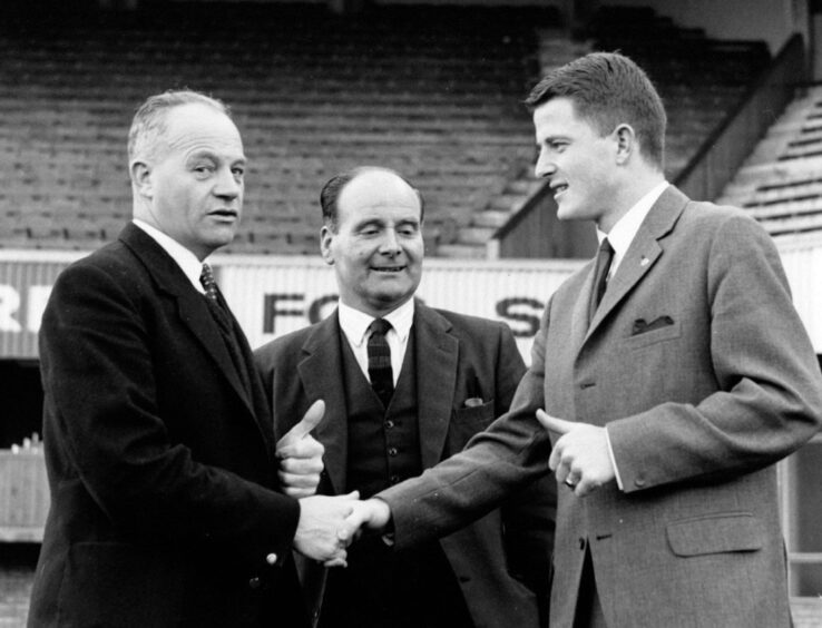 Andy Dickson, Jerry Kerr and Finn Dossing.