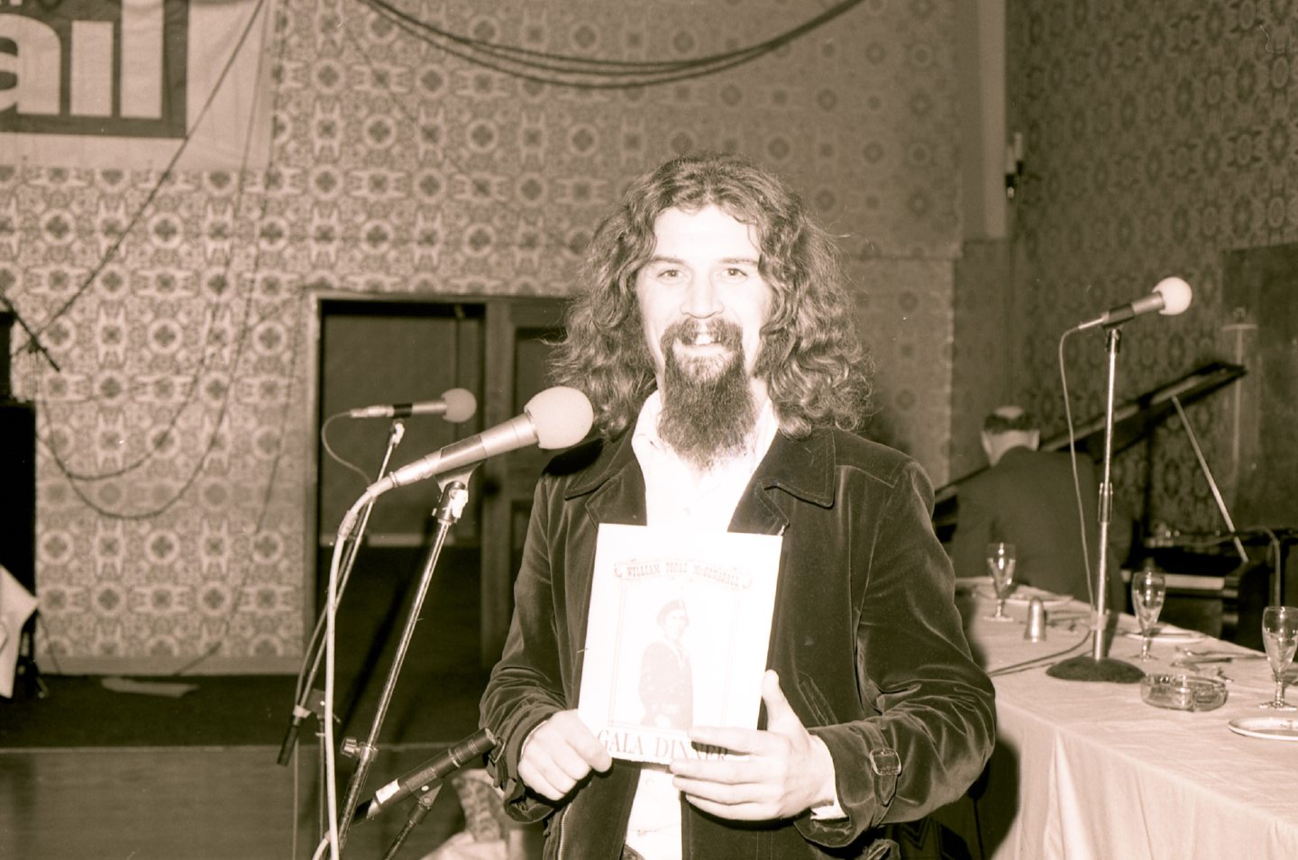 Billy Connolly at the Angus Hotel.
