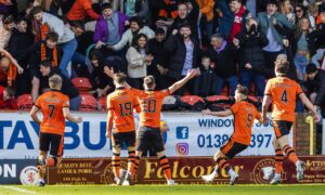 Ex-Dundee United and St Johnstone striker makes emotional return to former club