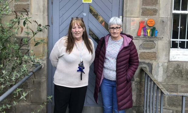 Alison Cartwright Dundee cafe and church seek return of stolen defibrillator