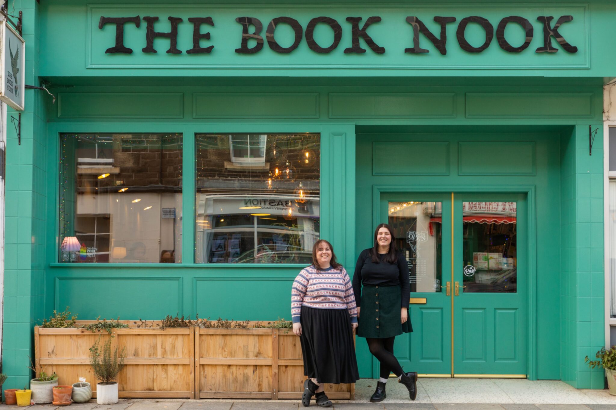 The boozy lunch fantasy that became The Book Nook in Stirling