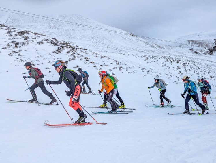 British skimo championships thrill Glenshee with racing action