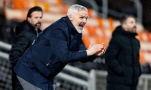 Jim Goodwin reveals Dundee United penalty talks and hints at Johnny Russell role