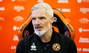 Dundee United star offered new deal as Jim Goodwin reveals contract talks ‘deadline’