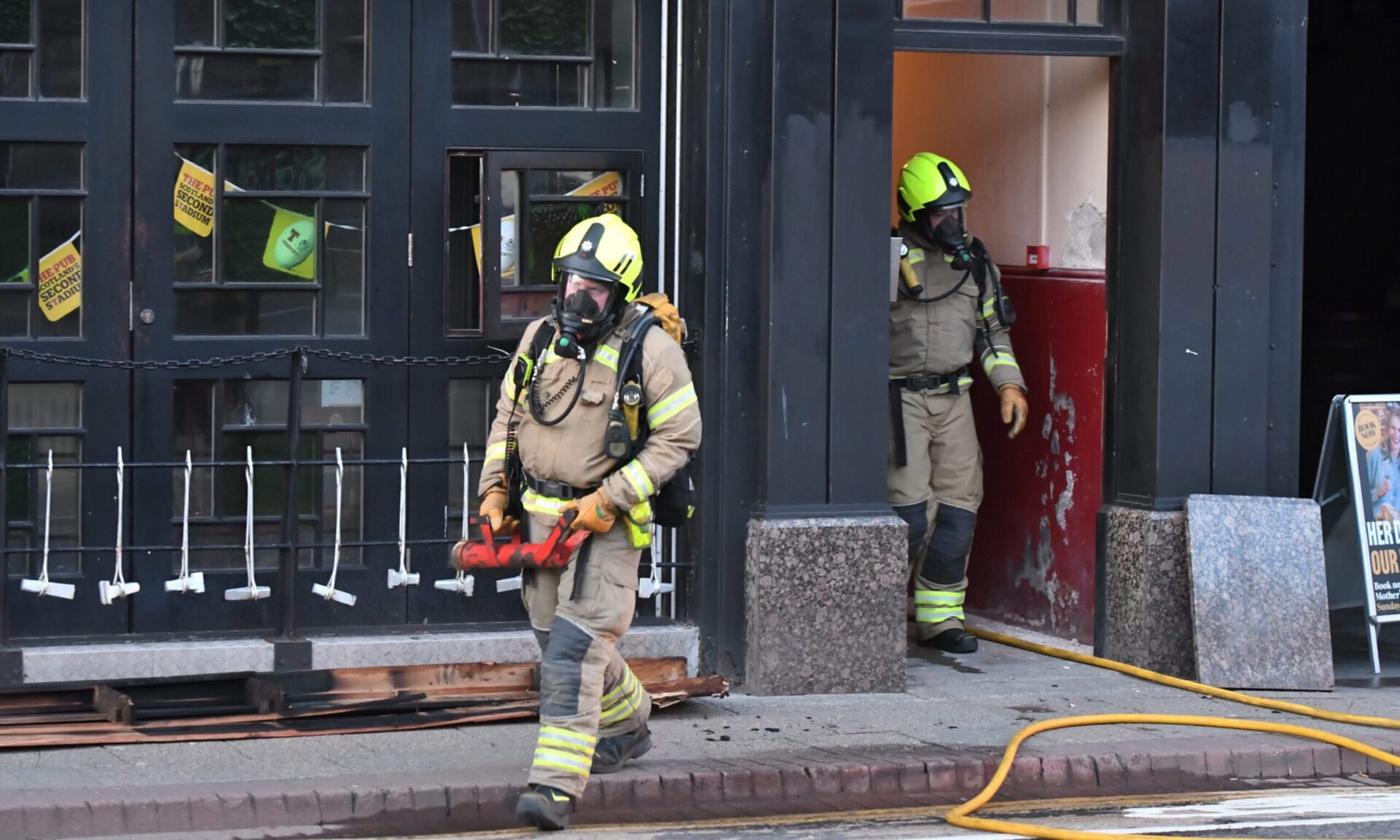 Firefighters called to blaze in Perth city centre bar