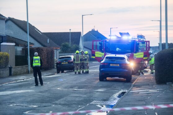 Four fire crews called to blaze in Carnoustie