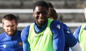 St Johnstone defender Cheick Diabate jokes he will never get a better assist