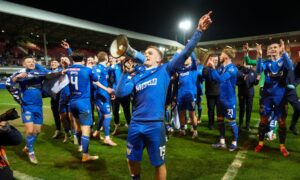 24 best images as St Johnstone fans toast Championship title glory in Dunfermline